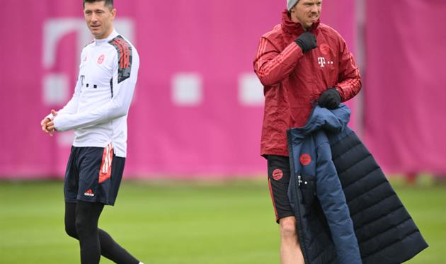 Левандовські та Нагельсманн, Getty Images