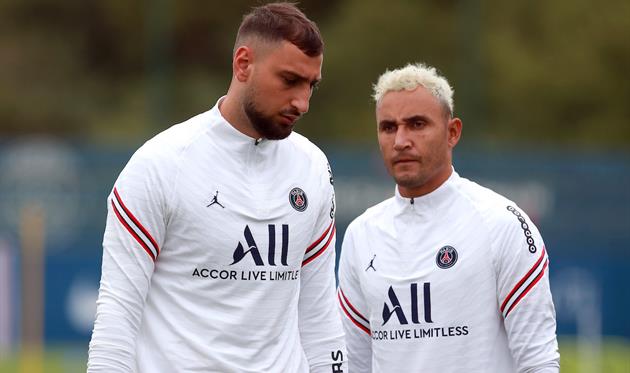 Джанлуїджі Доннарумма та Кейлор Навас, PSG