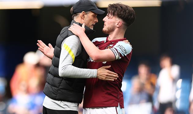 томас тухель та деклан райс, getty images