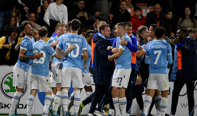 радість гравців лаціо, getty images