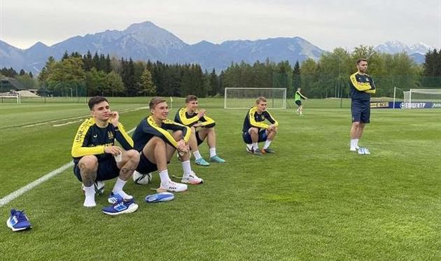 Гравці збірної України, фото УАФ