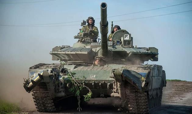 Трофейний російський танк на службі Україні, facebook.com/GeneralStaff.ua