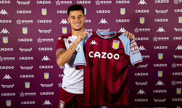 Філіппе Коутіньо, Астон Вілла