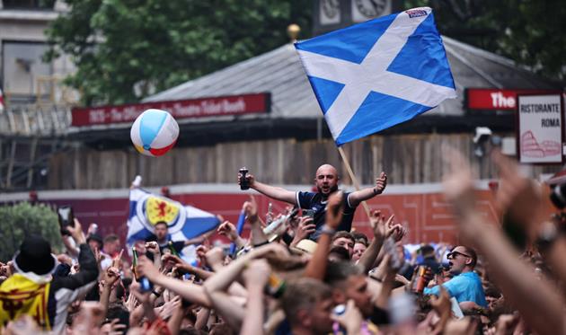 Шотландські фанати, Getty Images