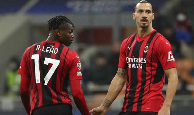 Рафаель Леау та Златан Ібрагімович, getty images