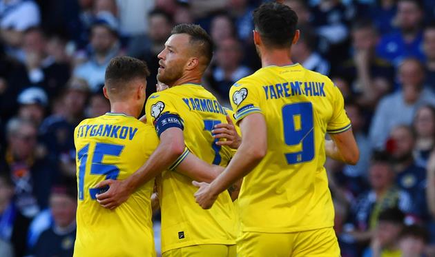 Гравці збірної України, Getty Images