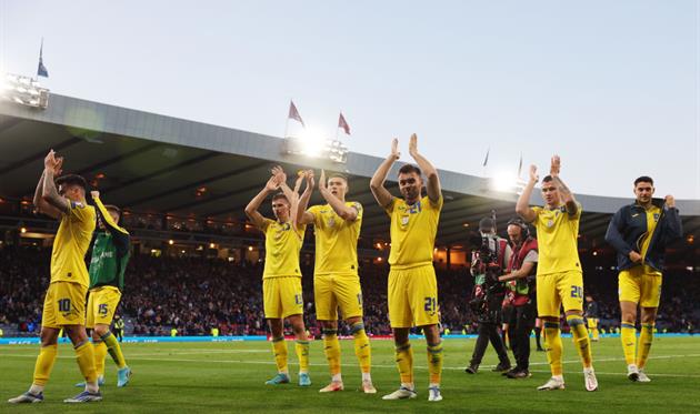 Гравці збірної України, Getty Images