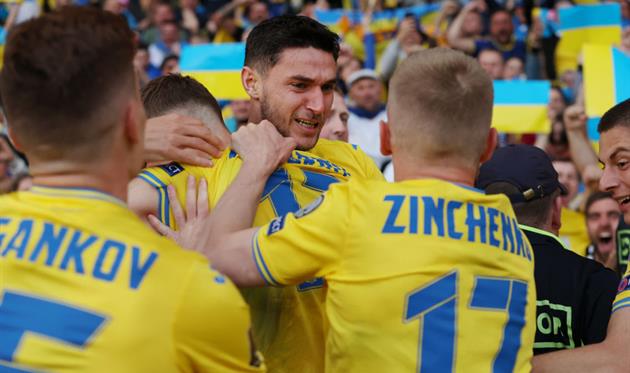 Гравці збірної України, Getty Images