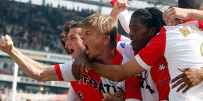 Герой матча Йон Даль Томассон. feyenoord.nl