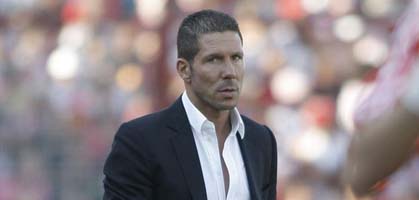 Диего Симеоне разочарован, фото cariverplate.com.ar