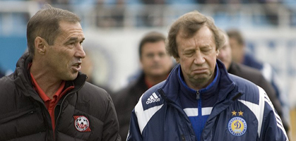 Олег Таран и Юрий Семин, фото Ильи Хохлова