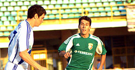 Кравченко и его будущий одноклубник Михалик, фото fcdynamo.kiev.ua