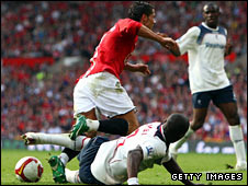 Момент падения Роналду