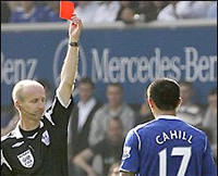 Кахилл и его красная карточка