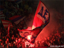 Црвену Звезду оштрафовали за акцию протеста болельщиков