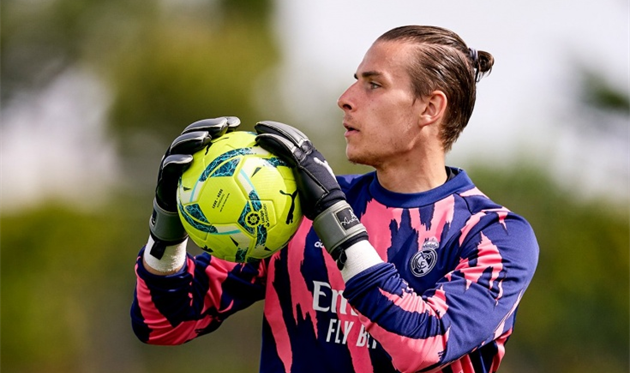 АНДРІЙ ЛУНІН, ФОТО РЕАЛ МАДРИД