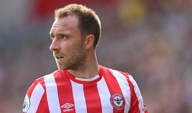 Крістіан Еріксен, getty images