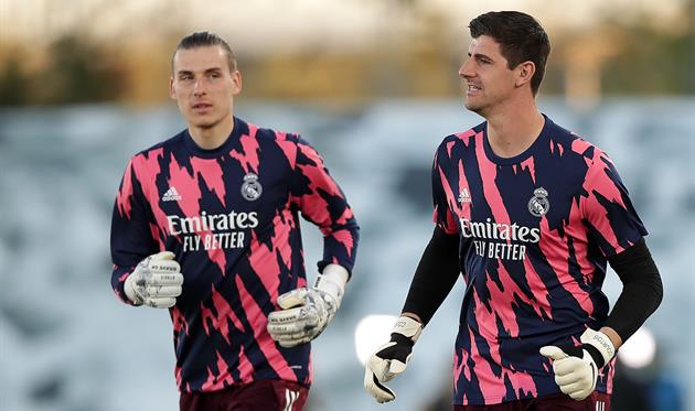 Андрій Лунін та Тібо Куртуа, getty images