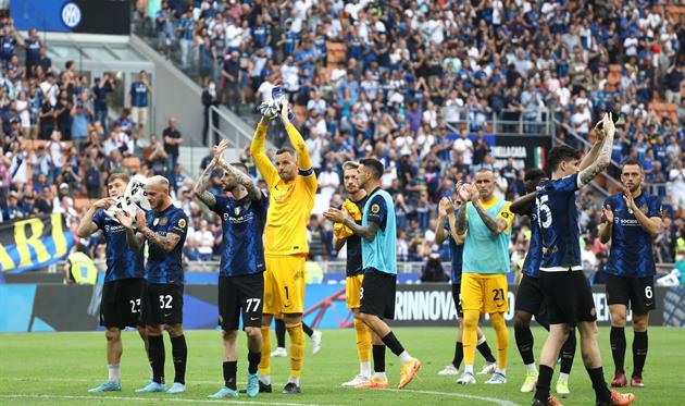 інтер - діючий володар трофею, getty images