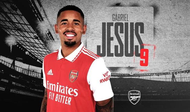 Габріел Жезус, Arsenal.com