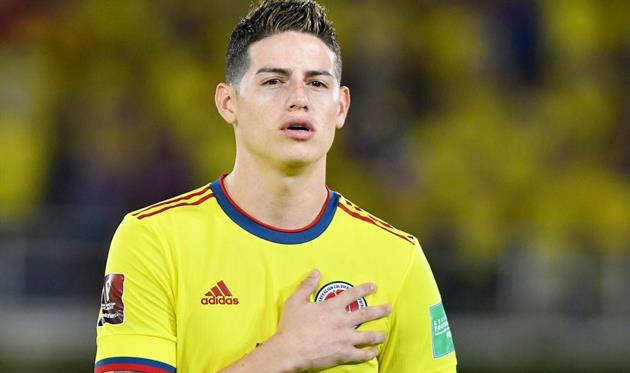 Хамес Родрігес, getty images