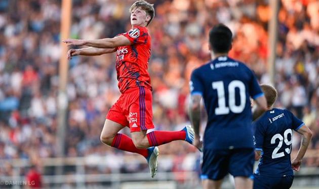 Ліон — Динамо Київ, twitter.com/OL