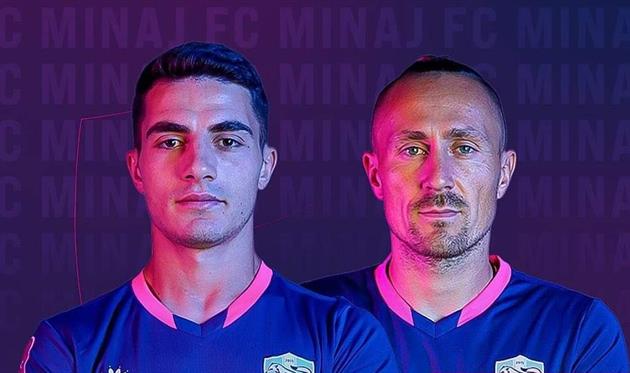 Данило Книш та Олег Синьогуб, ФК Минай