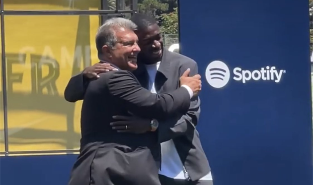 жоан лапорта та усман дембеле, фабріціо романо