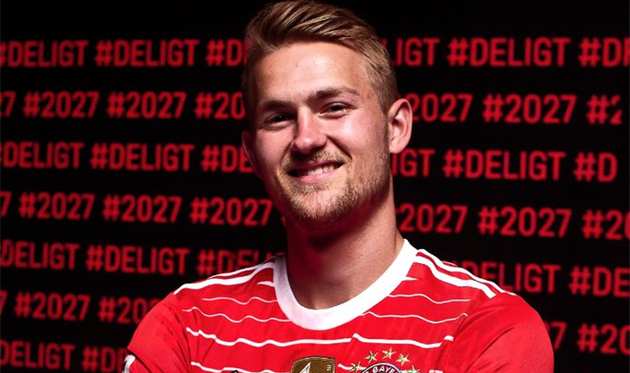 маттейс де лігт, фото баварія