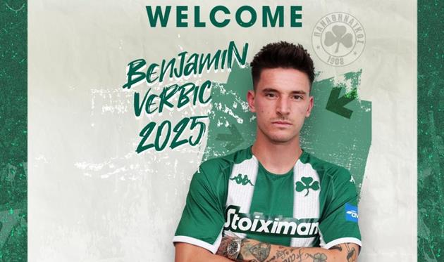 Беньямін Вербич, фото Панатінаїкос