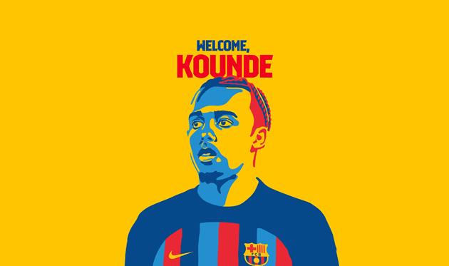 Жюль Кунде, фото Барселона