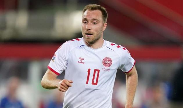 Крістіан Еріксен, getty images