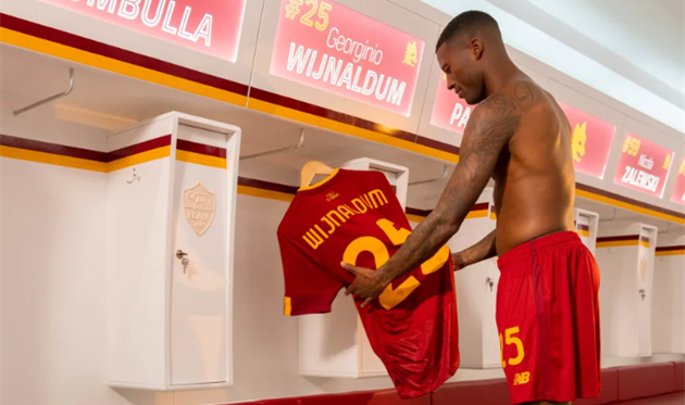 Джорджиньо Вейналдум, фото Рома