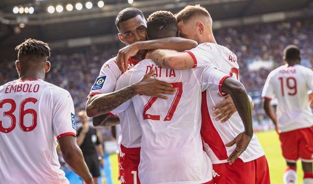 Страсбур — Монако, фото twitter.com/AS_Monaco