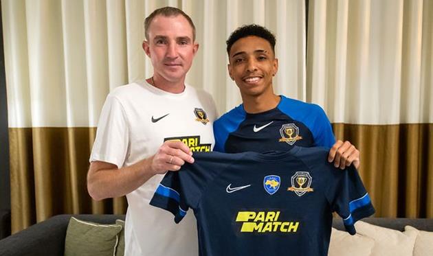 Олександр Кучер та Веслі Патрік Брага (праворуч), фото СК Дніпро-1