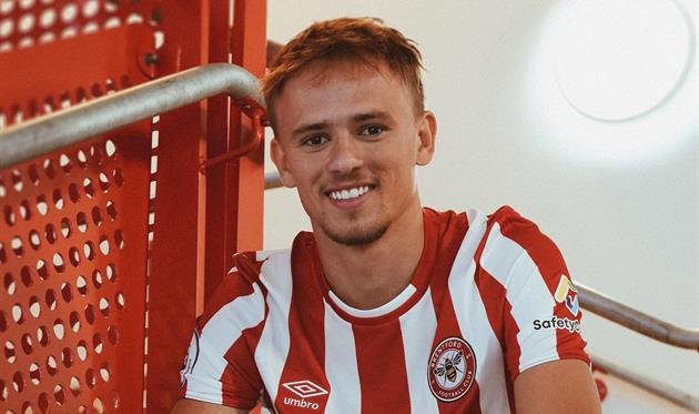 Мікель Дамсгор, фото Брентфорд