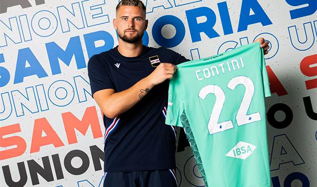 Микита Контіні-Барановський, ФК Сампдорія