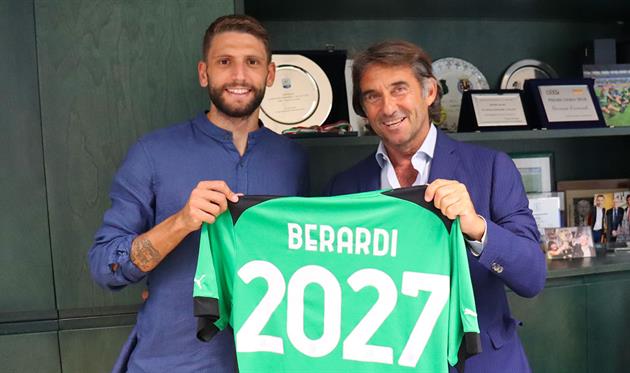 Доменіко Берарді (зліва), sassuolocalcio.it