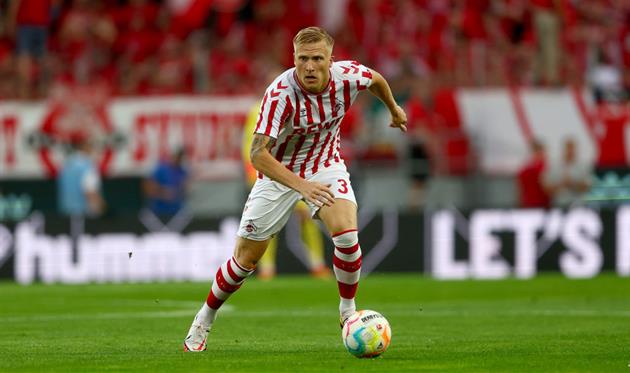 Крістіан Педерсен (Кельн) у першому матчі, Getty Images