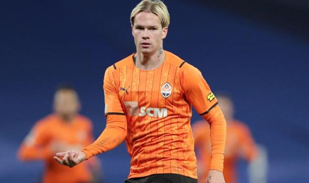 Михайло Мудрик, фото getty images