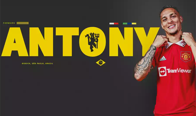 Антоні, manutd.com