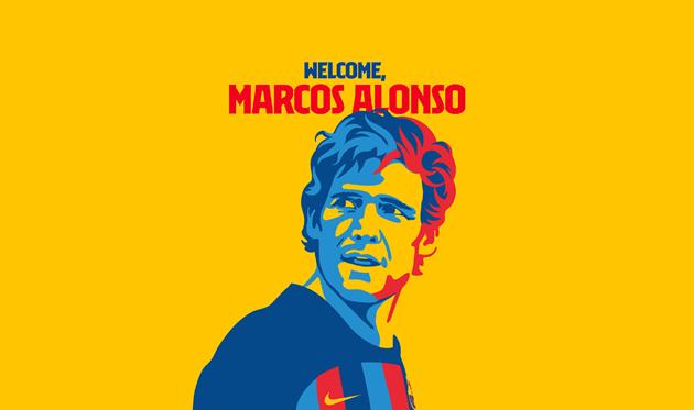 Маркос Алонсо, ФК Барселона