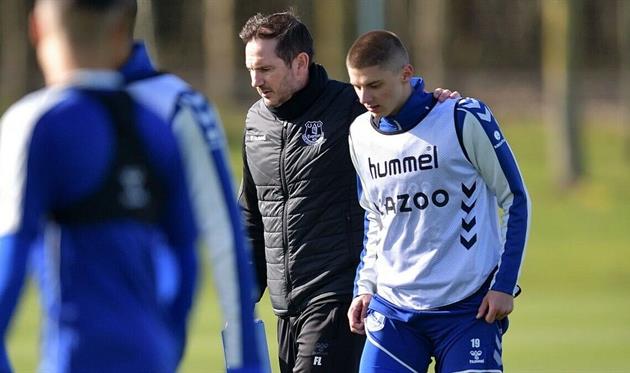 Френк Лемпард і Віталій Миколенко, Фото офіційний сайт Евертона