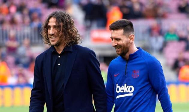 Пуйоль та Мессі, Getty Images