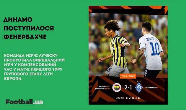Поразки Динамо та Дніпра-1, магія для Челсі та можлива відставка Луческу: головне за 8 вересня