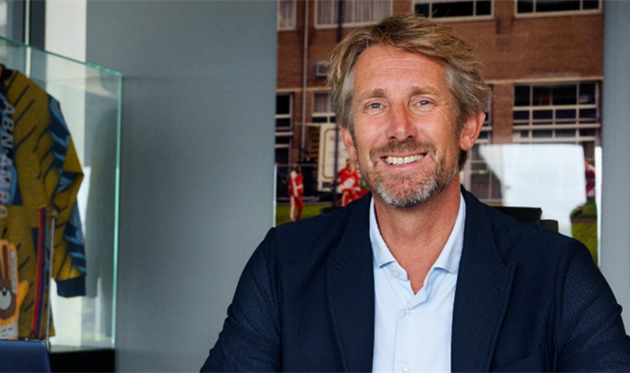 Ван дер Сар, офіційний сайт Аякса