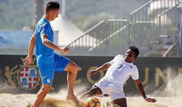 Збірна України з пляжного футболу розгромила Францію й забезпечила собі перепустку на Європейські Ігри 2023