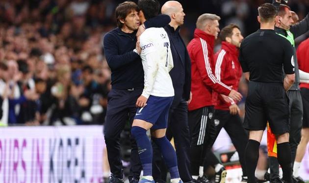 Антоніо Конте та Сон Хин Мін, Getty Images