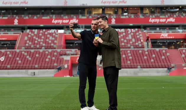 Андрій Шевченко та Роберт Левандовські, instagram.com/_rl9/