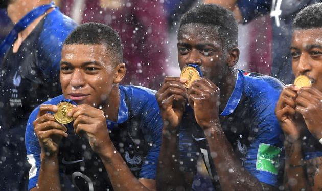 Кіліан Мбаппе та Усман Дембеле, Getty Images